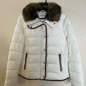 old navy puffer jacket